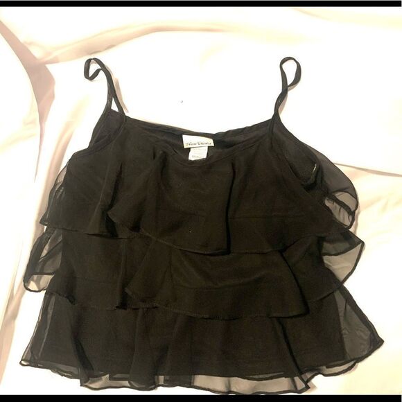 Ruffle chiffon top - Picture 1 of 4